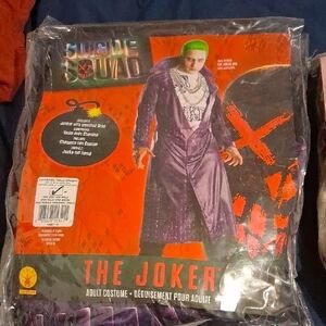 Men's Purple Joker Costume